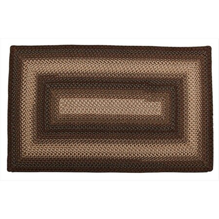 Homespice Decor Driftwood Ultra Durable Braided Rugs - Rectangle 322128